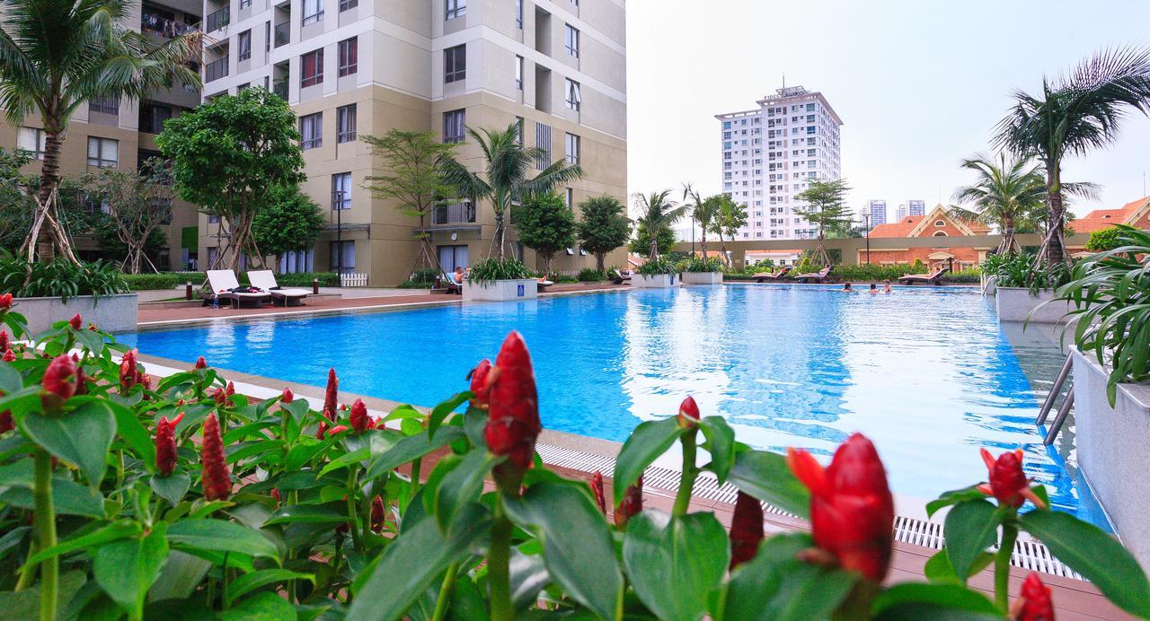 Masteri Sunny Apartment Ho Či Minovo Město Exteriér fotografie