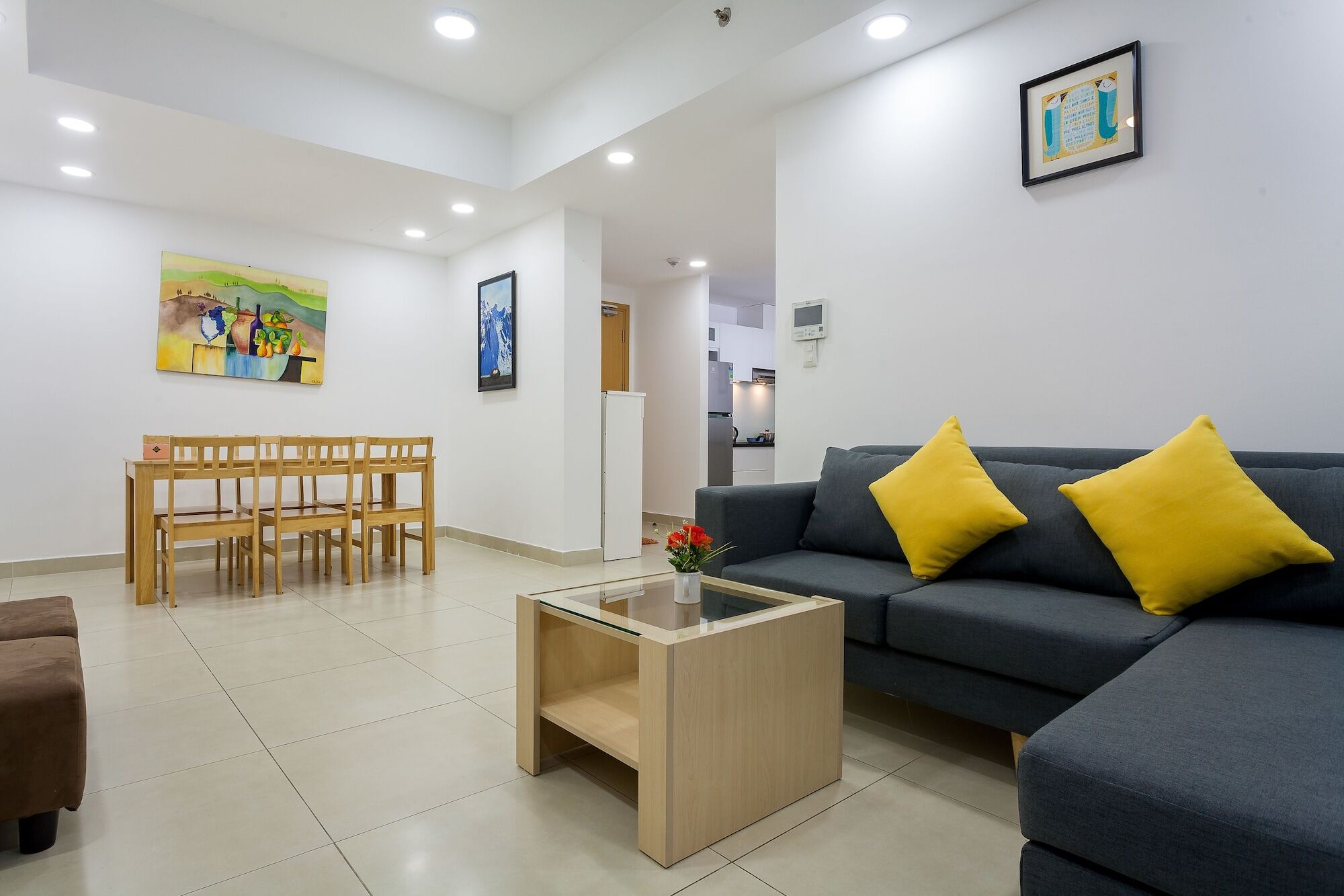 Masteri Sunny Apartment Ho Či Minovo Město Exteriér fotografie