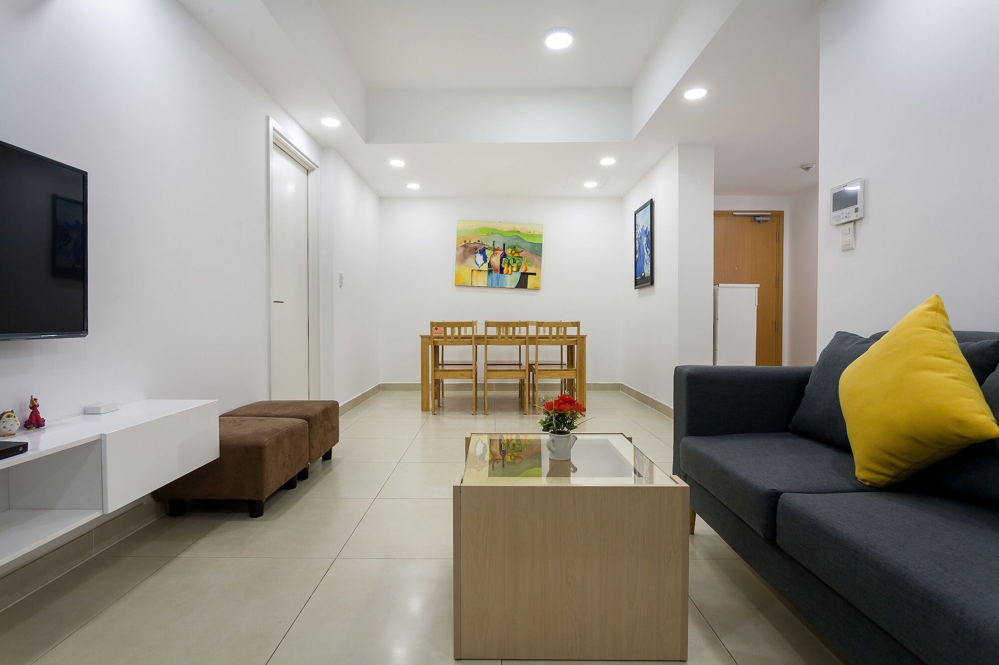 Masteri Sunny Apartment Ho Či Minovo Město Exteriér fotografie