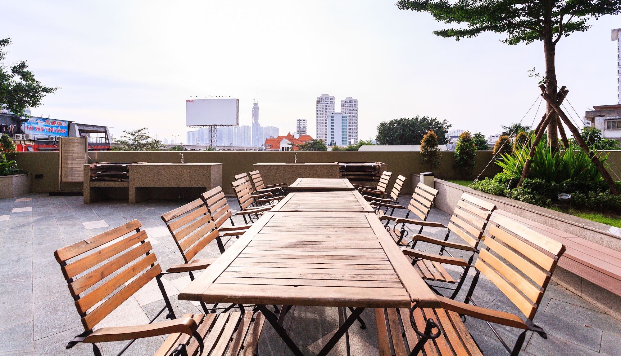 Masteri Sunny Apartment Ho Či Minovo Město Exteriér fotografie