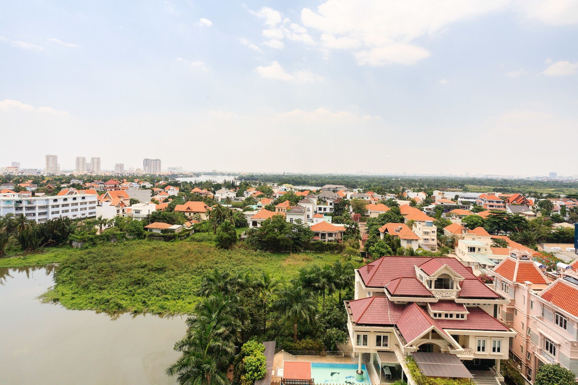 Masteri Sunny Apartment Ho Či Minovo Město Exteriér fotografie